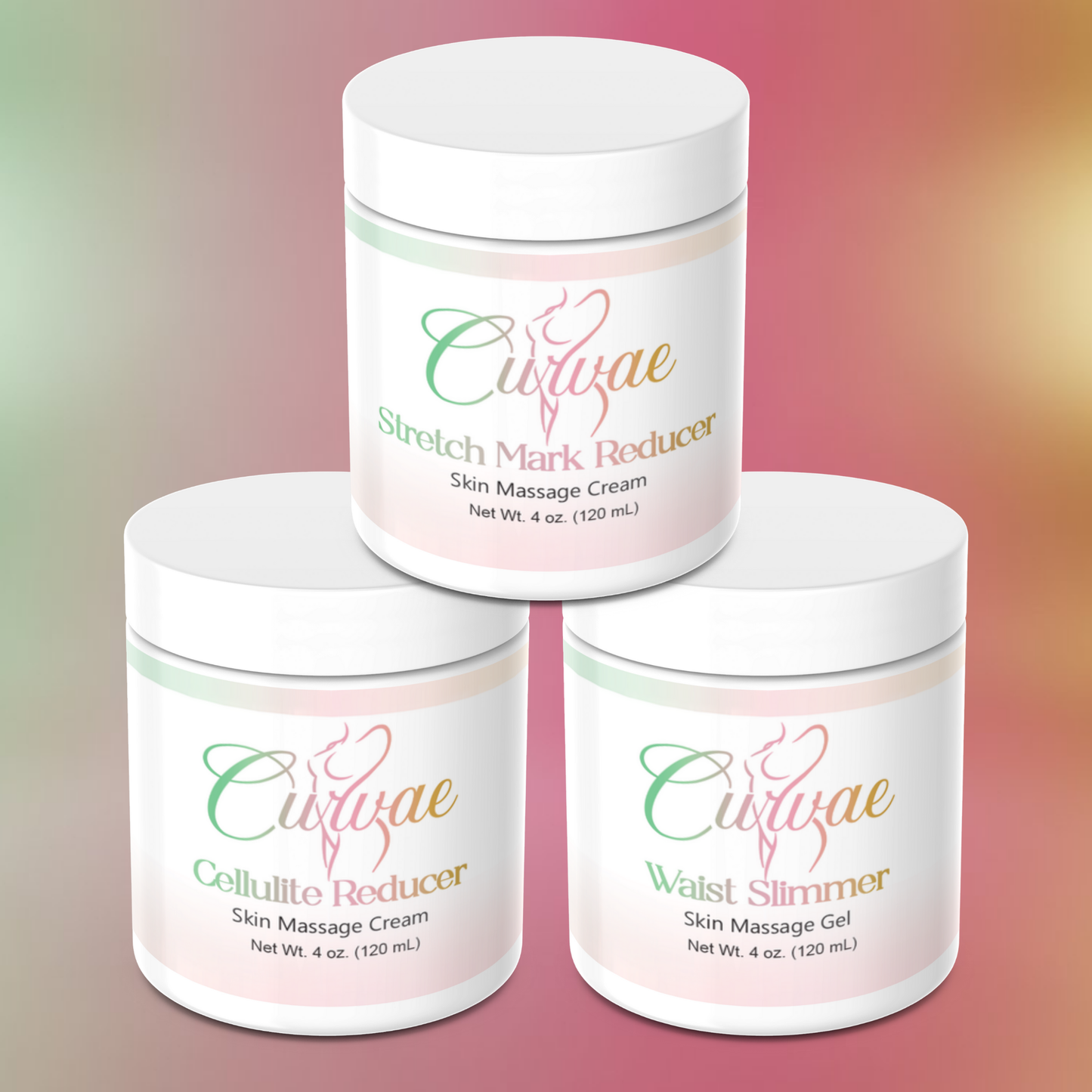 Cellulite & Stretch Mark Reducer + Waist Slimmer Bundle
